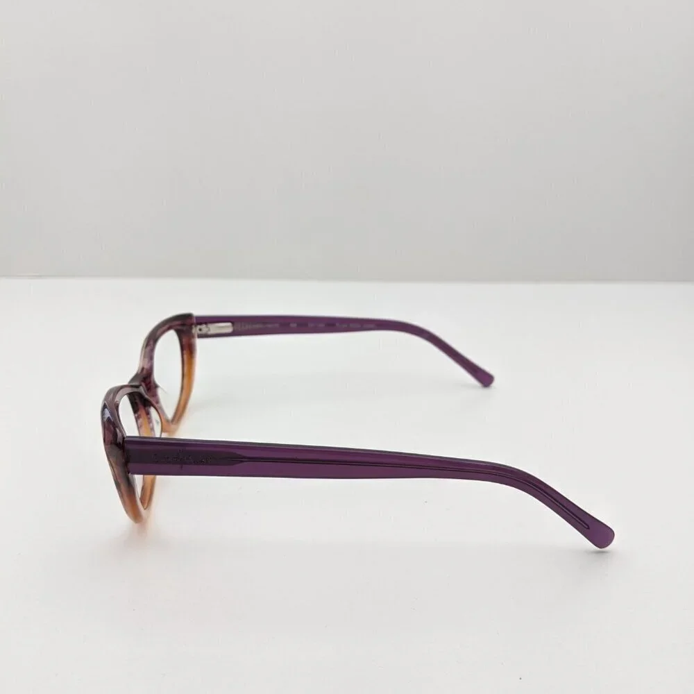 🕶️Cole Haan Plum Rose Horn CH1003 Eyeglasses 50/16/130 | ALH645🕶️